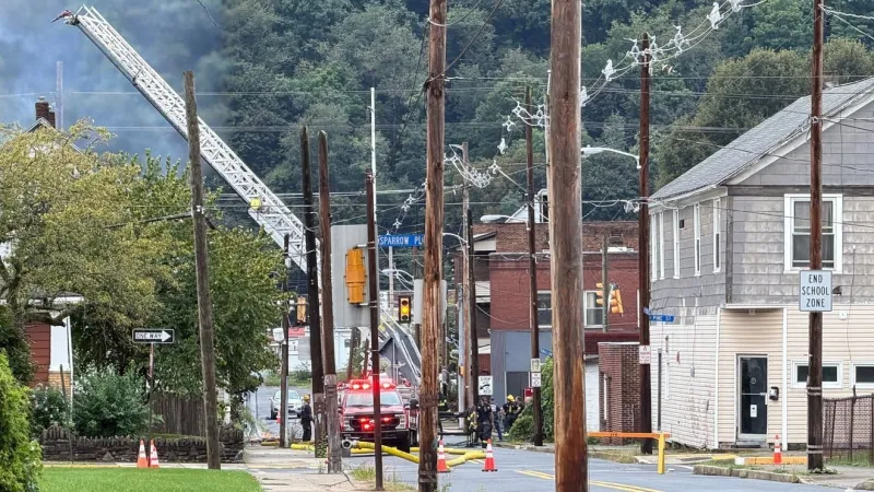 No injuries reported after morning house fire in Johnstown