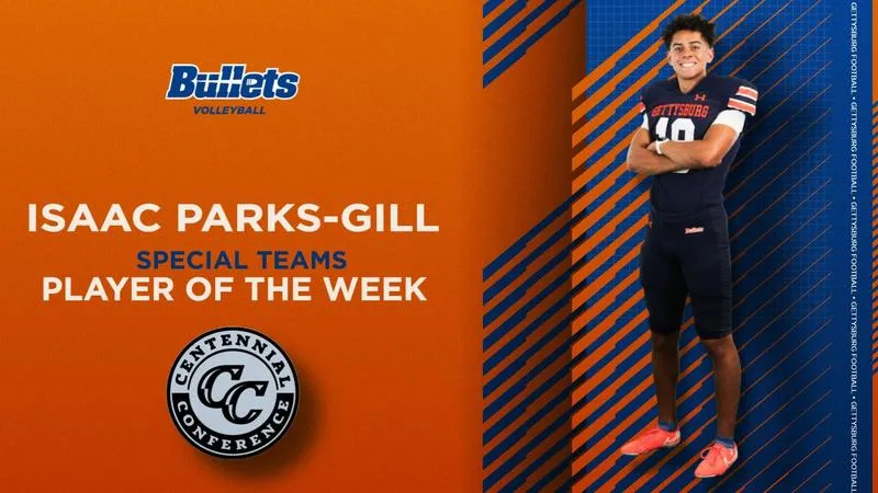 Parks-Gill named CC Special Teams Player of the Week