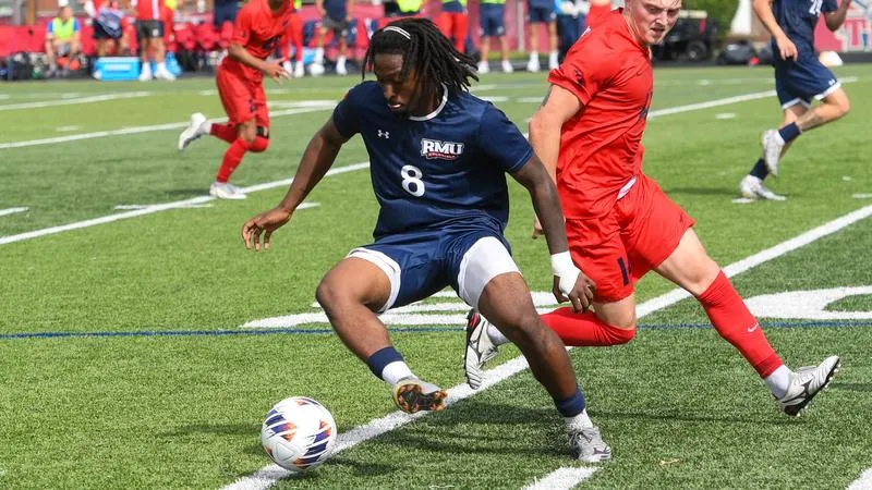 RMU Men's Soccer Welcomes Mercyhurst for Monday Match