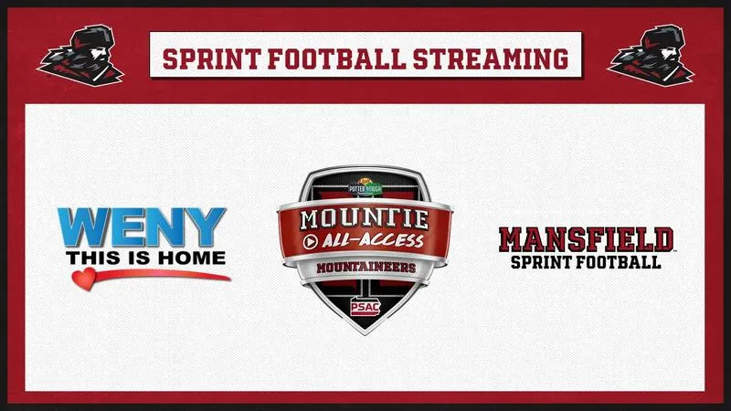 Mansfield Partners with WENY to Simulcast Five Sprint Football Games