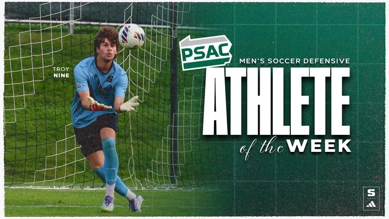 Nine earns back-to-back PSAC West weekly honors