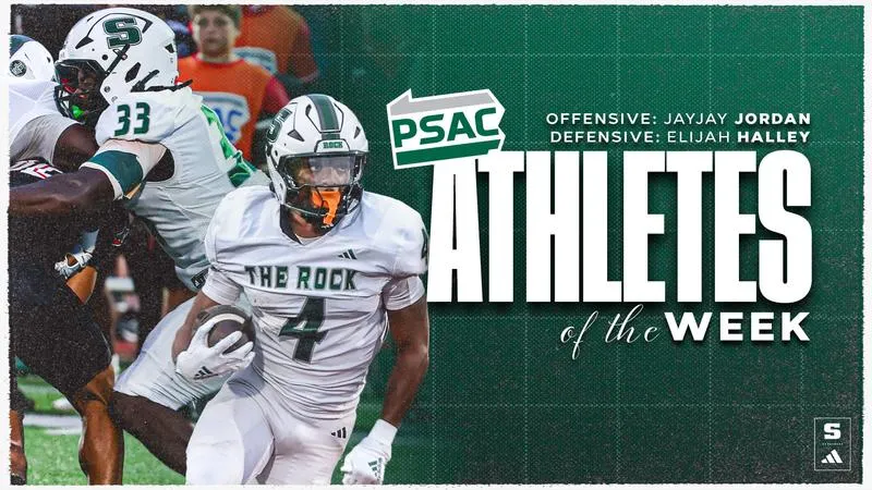 Rock lands two PSAC Athletes of the Week