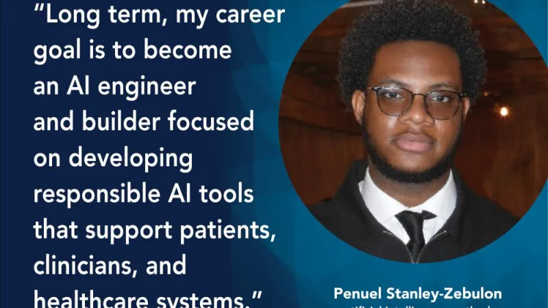 Penn State Harrisburg student participates in national AI program