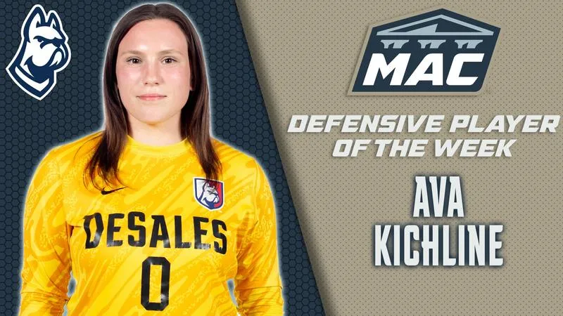 Kichline Named MAC Freedom Women's Soccer Defensive Player of the Week
