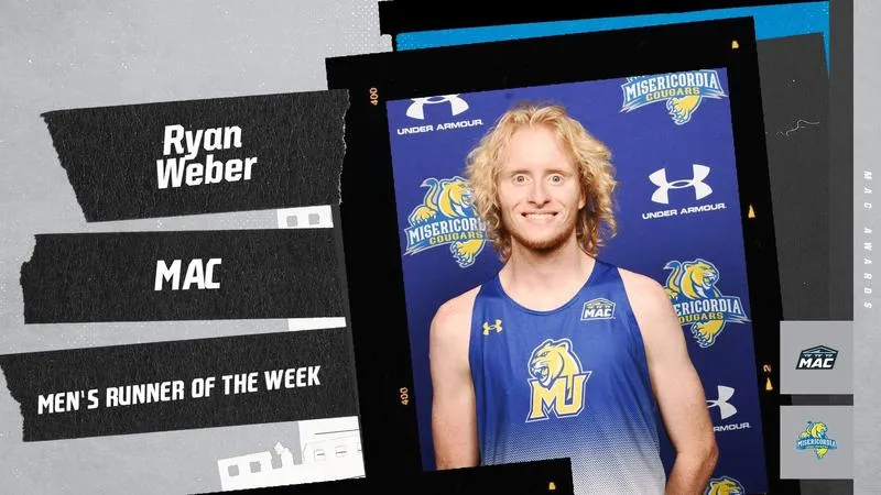 Ryan Weber Named MAC Runner of the Week