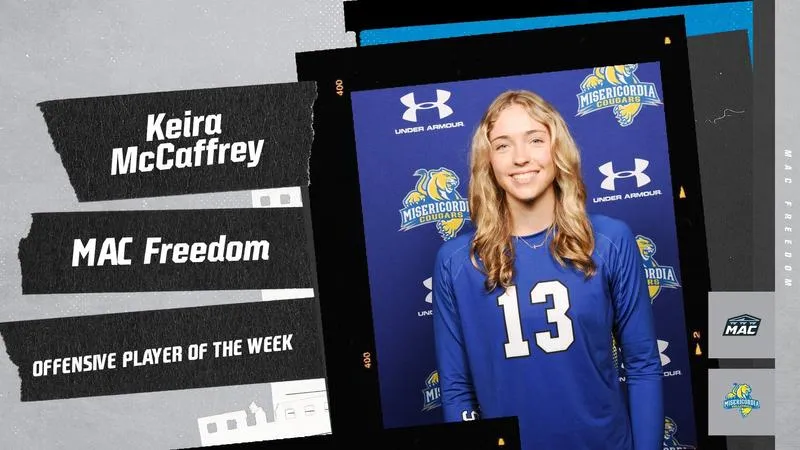 McCaffrey Named MAC Freedom POTW