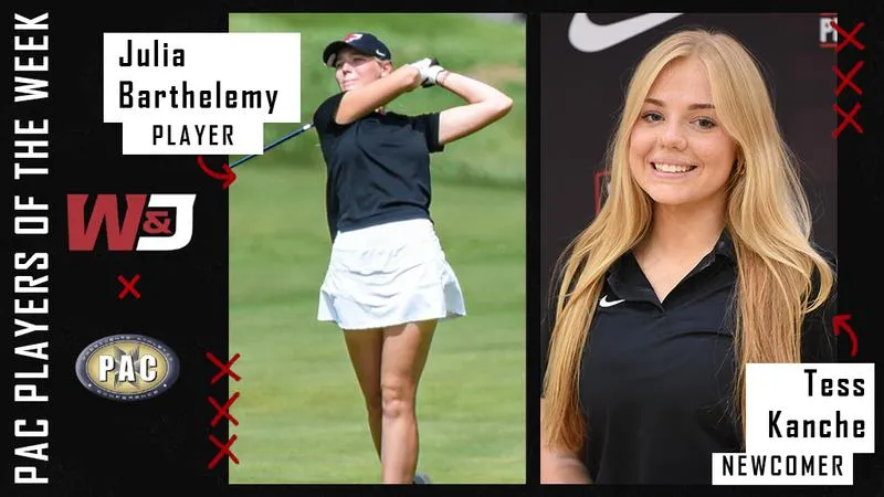 Women's Golf: Presidents Sweep PAC Women's Golf Weekly Honors
