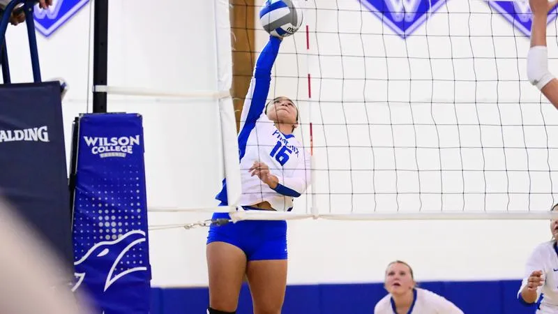 McDaniel Too Much For Wilson In Volleyball Action