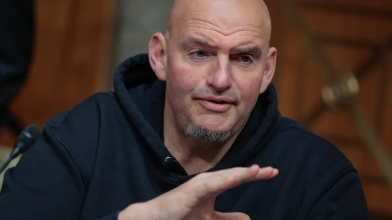 'I'm not going to be a Republican': Fetterman denies party switch rumors ahead of midterms