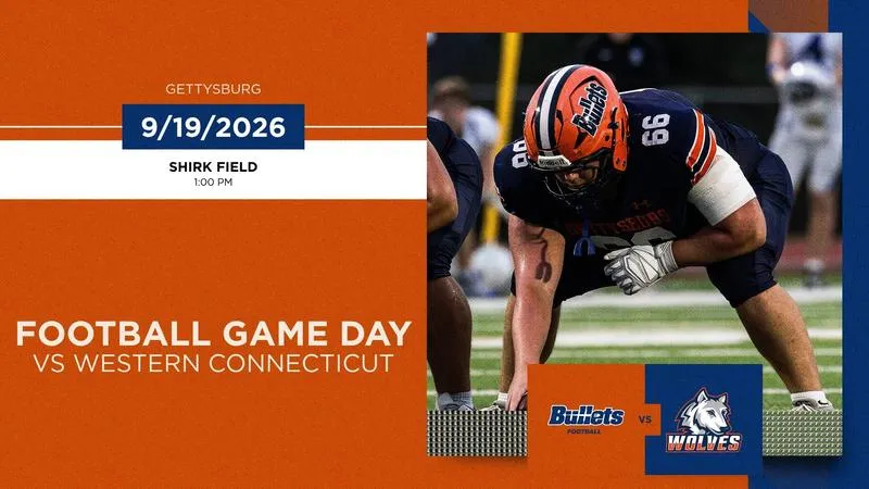 Gameday: Western Connecticut at Gettysburg