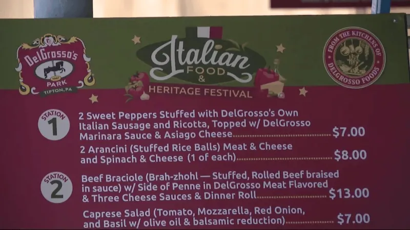 DelGrosso's preps for 36th annual Italian Food and Heritage Festival