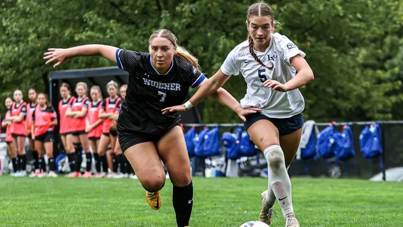 Miller's Hat Trick Leads Women's Soccer to Win Over Lancaster Bible