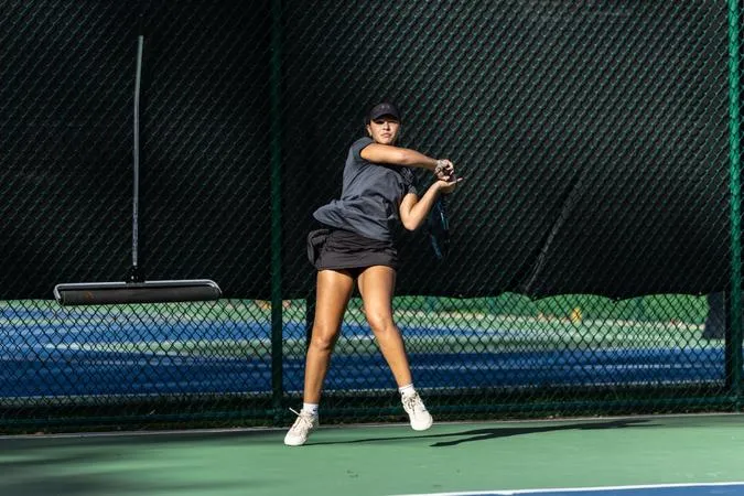 DeSanzo's Win Highlights Tennis Match at Allegheny
