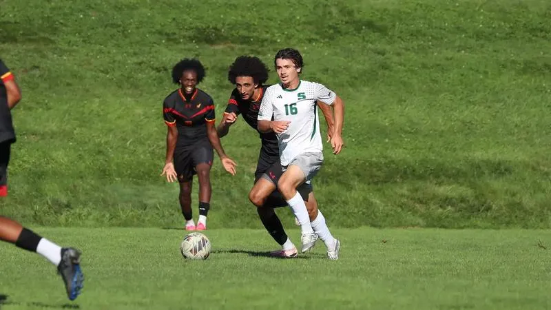 Rock offensive outburst fuels victory at Daemen, 7-1