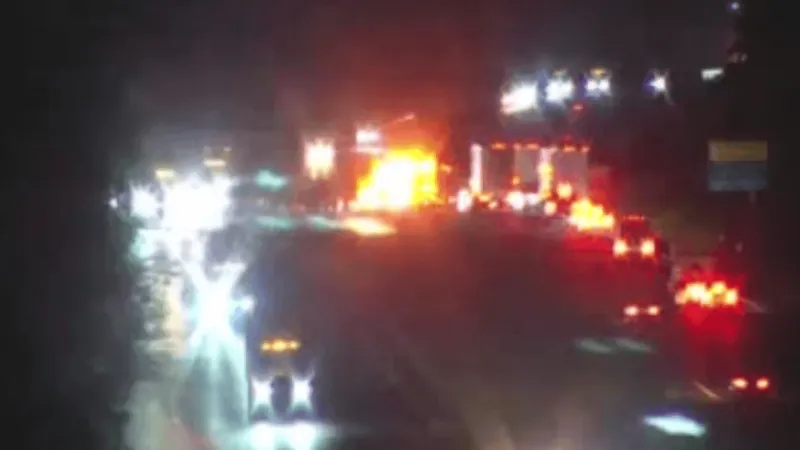 1 evaluated after multi-car crash slows traffic on I-81 northbound in Franklin County