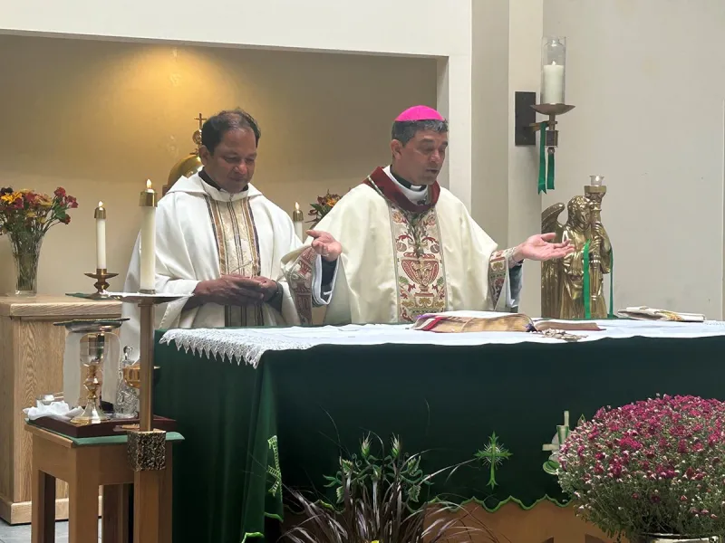 Bishop from India finds vibrant faith during first U.S. visit