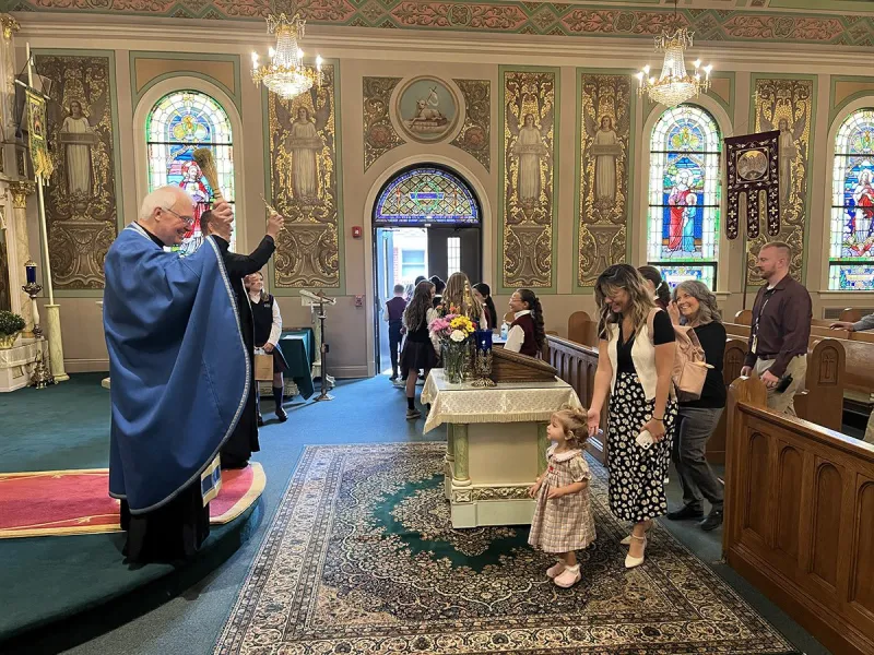 La Salle Academy begins year celebrating its bi-ritual Catholic identity