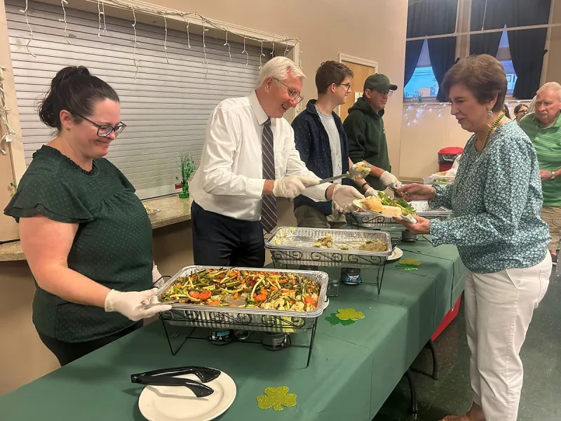 Irish roots bring Queen of the Apostles Parish community together