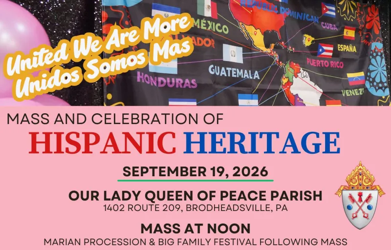 Hispanic Heritage Mass to be held Sept. 19 in Brodheadsville
