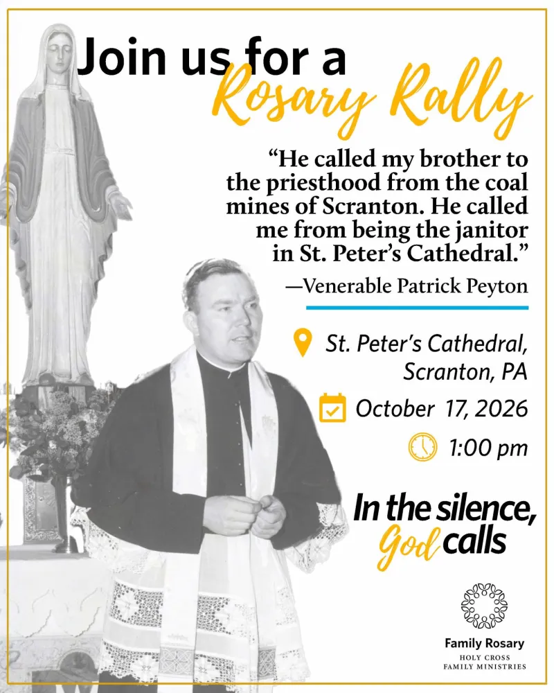 Rosary Rally to take place in Scranton Oct. 17