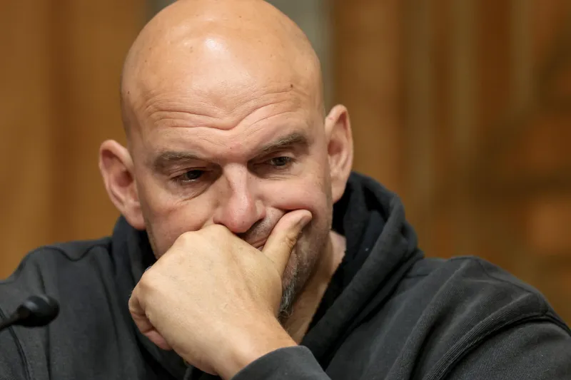 Dismay from Democrats over Fetterman's job performance boils over in Pennsylvania