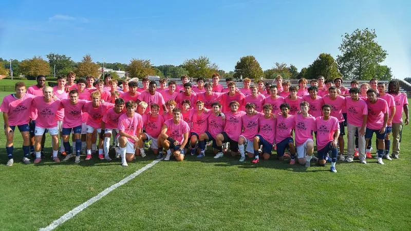 Men's Soccer Hosts Cancer Awareness Game