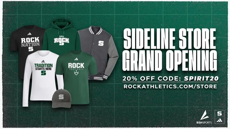 SRU launches Sideline Store for custom apparel