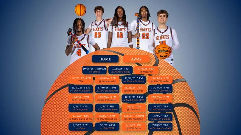Men's Basketball Showcases 2026-27 Schedule