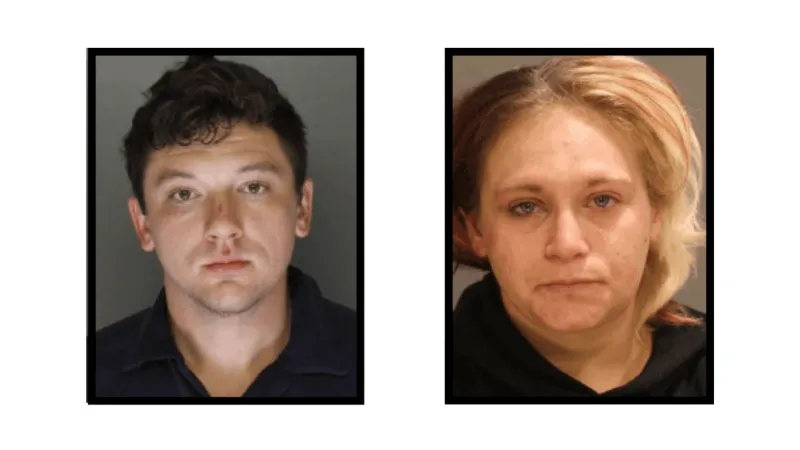 Two arrested during house burglary, one found with meth: police