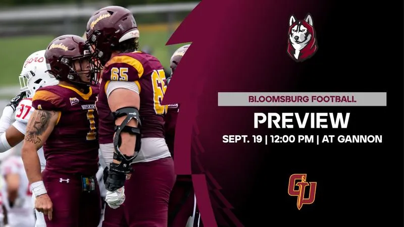 Game Notes - Week 3: Bloomsburg at Gannon