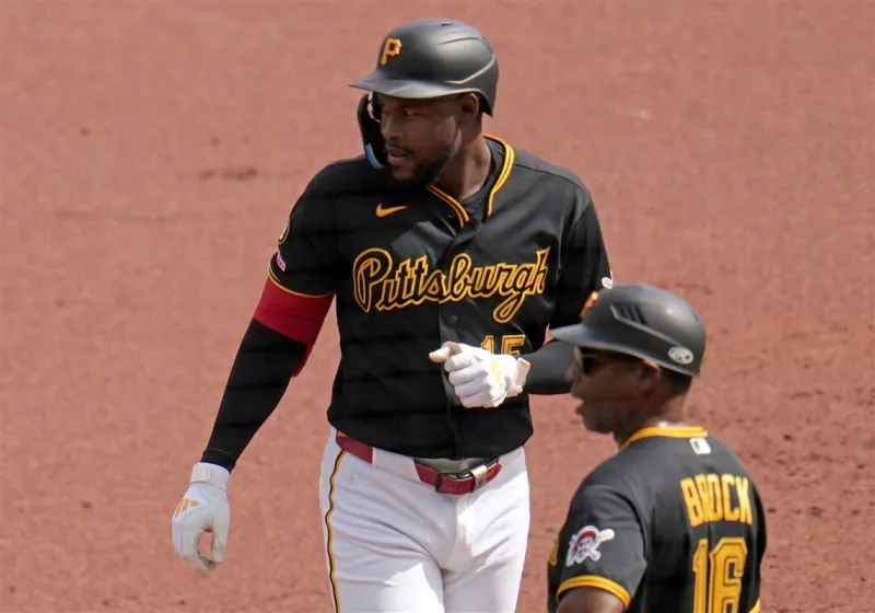The Pirates chase Brewers lefty Kyle Harrison early en route to a 7-4 victory