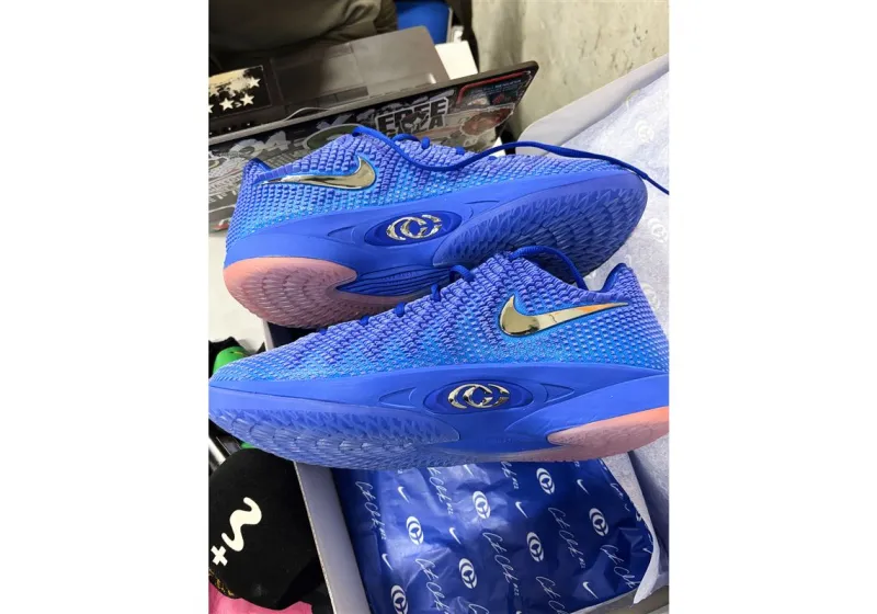 Caitlin Clark's Nike signature shoe arrives Oct. 1, with 'Caitlin Blue' and 'Warning Code Yellow'