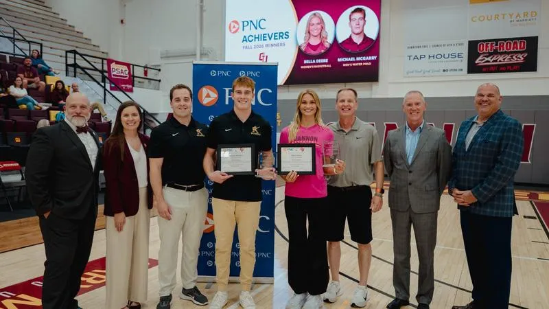 Gannon University Announces Deere, McGarry as 2026 PNC Achievers