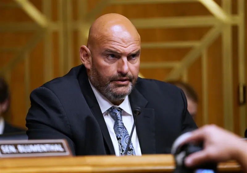Fetterman compares AI race to Manhattan Project