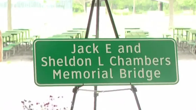 Bridge dedication held for Altoona-area cousins who fought in World War II