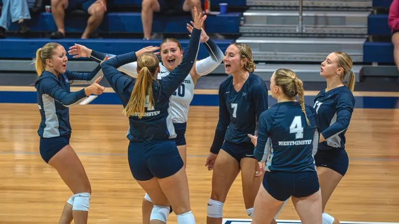 Westminster splits pair of matches Friday