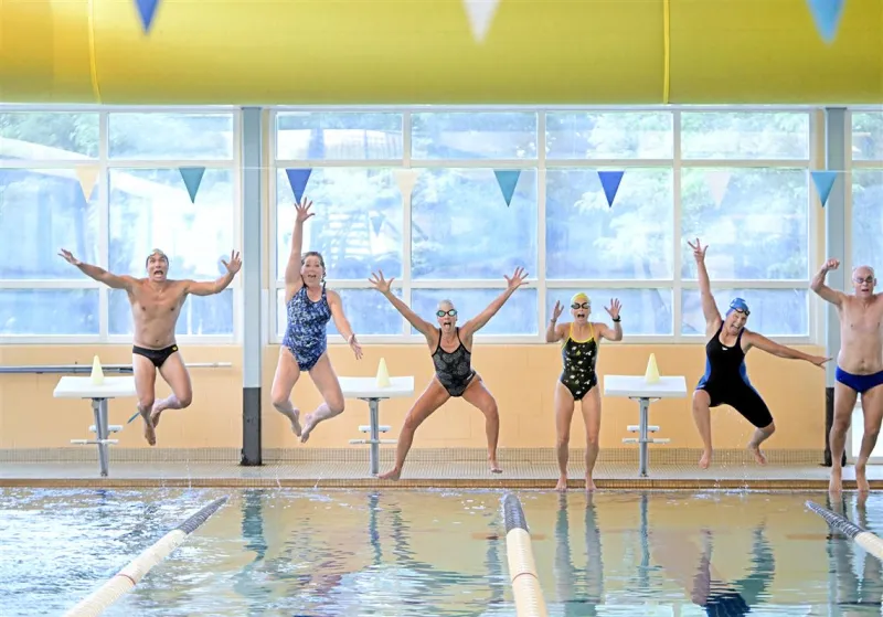 'It's a community': Regional masters swim league celebrates 50 years