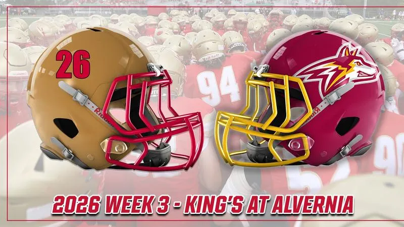 2026 King's College Football Game Notes vs. Alvernia