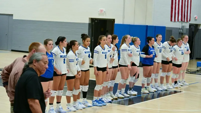 Wildcats Fall to Saint Vincent and Westminster in Volleyball Action