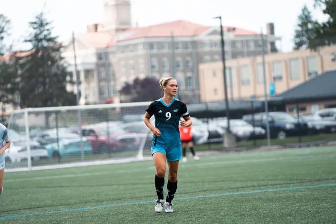 Dickson Scores Four Times as Women's Soccer Doubles Up Dominican, 4-2