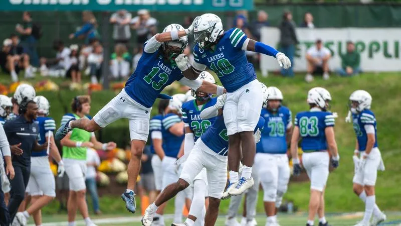 Football Routs Glenville St., 49-20, in Sydeski's First Win as Head Coach