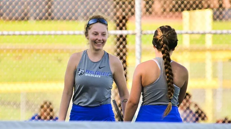 Wildcats Edge Bald Eagles, 4-3 in Women's Tennis