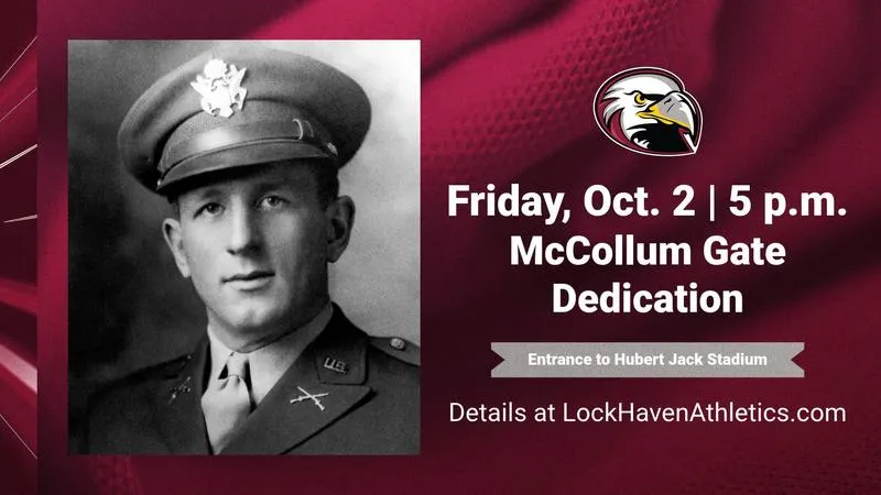 McCollum Gate dedication ceremony set for Friday, Oct. 2