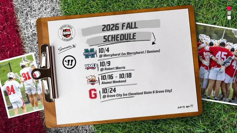 Seton Hill Men's Lacrosse Announces Fall Schedule
