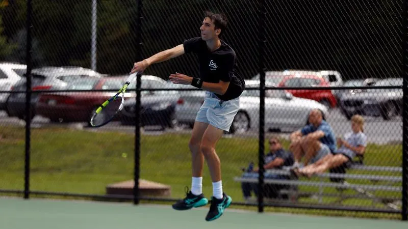 Men's Tennis Swept at Catholic