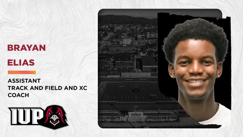 IUP Track and Field Welcomes Brayan Elias to Coaching Staff