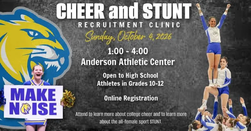 MU Cheer, STUNT Hosting Recruiting Clinic