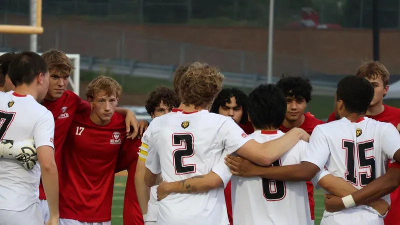 King's Men's Soccer Drops 2-0 Decision at Gettysburg