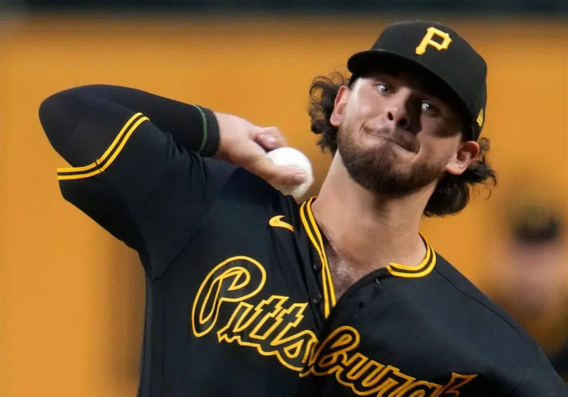 Jared Jones and two relievers spin a 1-hitter to lead the Pirates to their fifth consecutive win