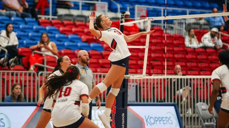 Decker's 24 Kills Lead RMU Volleyball to Five-Set Thriller Over Youngstown State